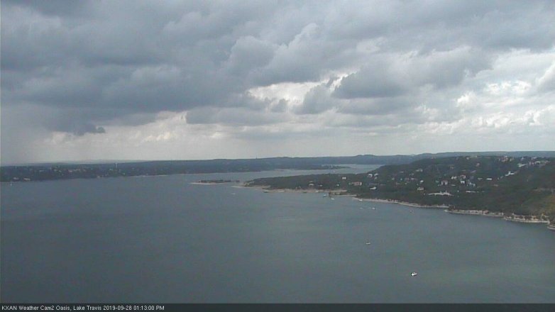 Lake Travis webcam, September 28, 2019 12:15 PM CT