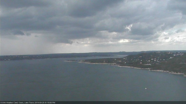 Lake Travis webcam, September 28, 2019 12:20 PM CT