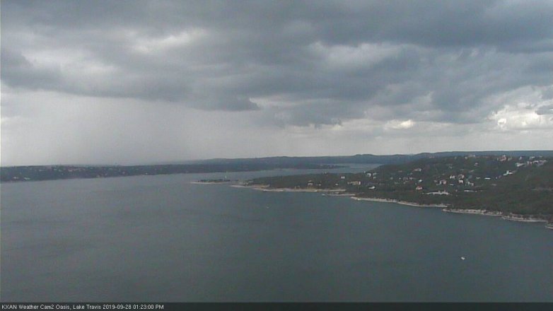Lake Travis webcam, September 28, 2019 12:25 PM CT