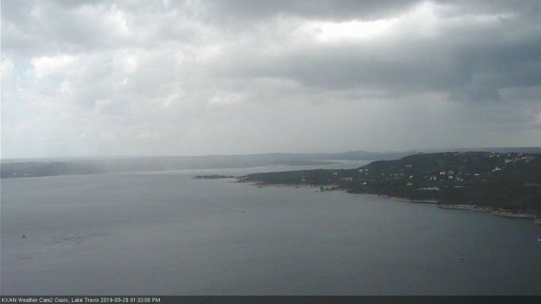 Lake Travis webcam, September 28, 2019 12:35 PM CT