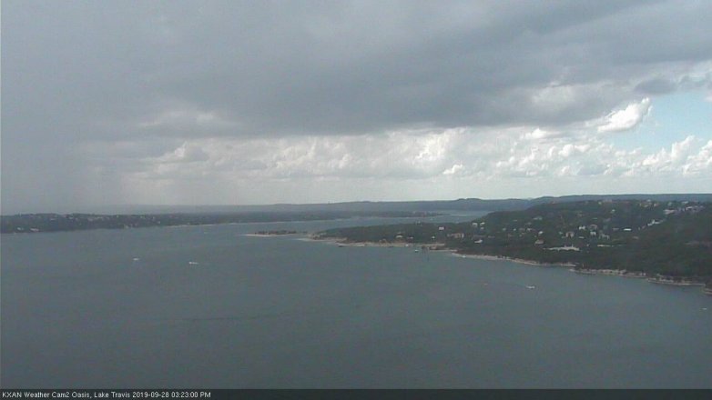 Lake Travis webcam, September 28, 2019 2:25 PM CT