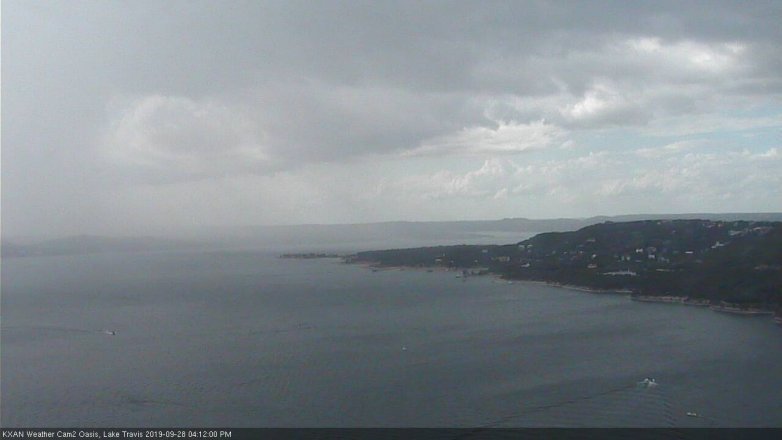 Lake Travis webcam, September 28, 2019 3:15 PM CT
