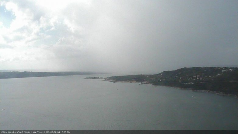 Lake Travis webcam, September 28, 2019 3:20 PM CT
