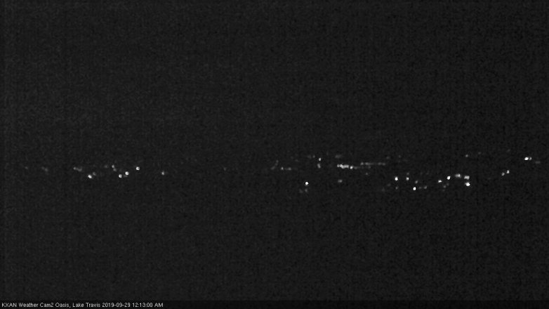Lake Travis webcam, September 28, 2019 11:15 PM CT
