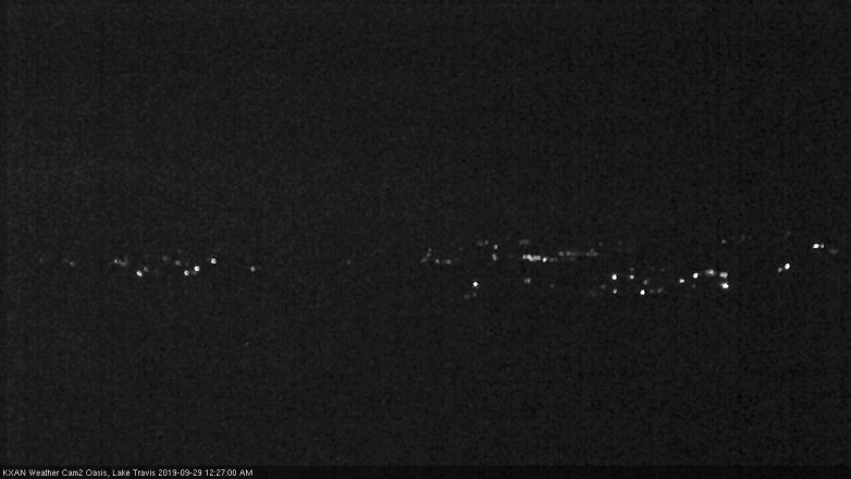 Lake Travis webcam, September 28, 2019 11:30 PM CT