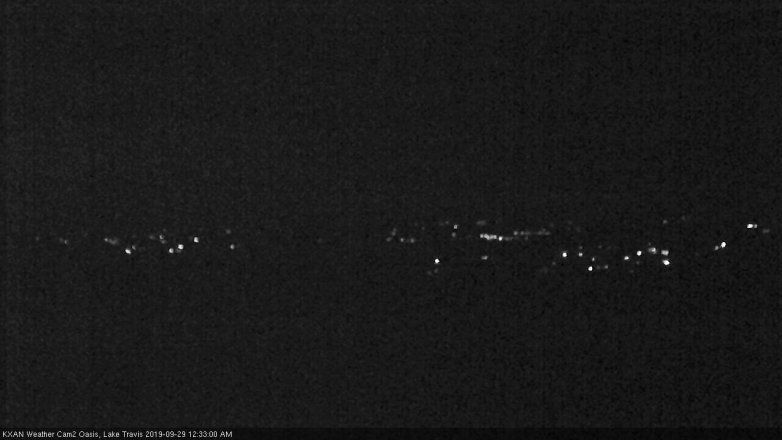 Lake Travis webcam, September 28, 2019 11:35 PM CT