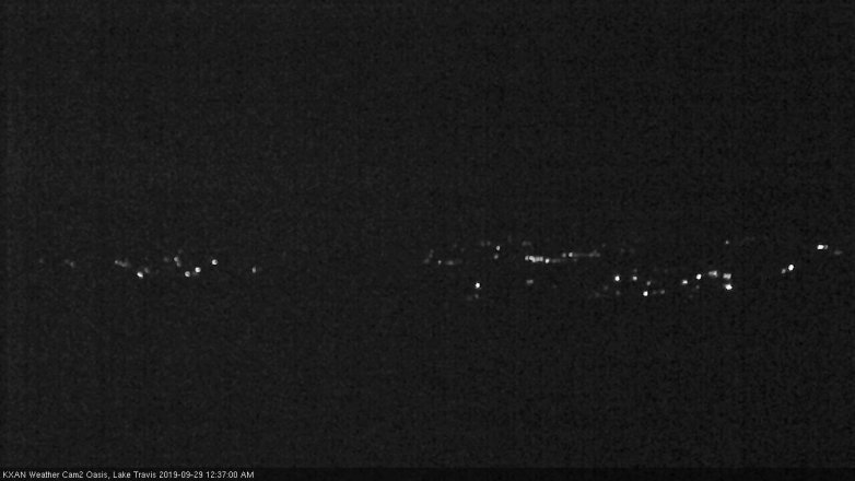 Lake Travis webcam, September 28, 2019 11:40 PM CT