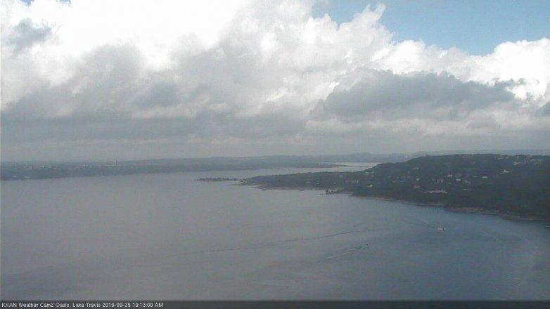 Lake Travis webcam, September 29, 2019 9:15 AM CT