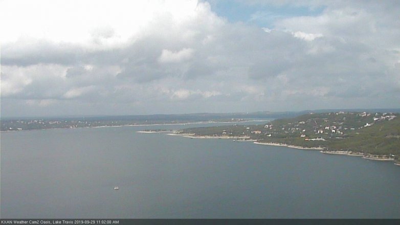 Lake Travis webcam, September 29, 2019 10:05 AM CT