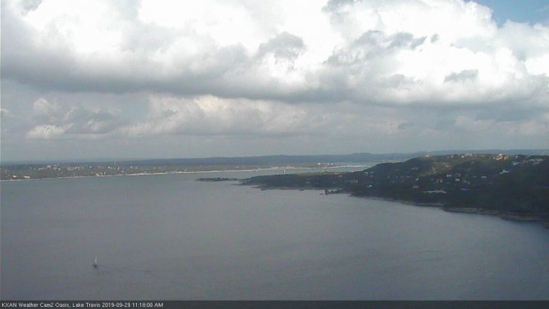 Lake Travis webcam, September 29, 2019 10:20 AM CT