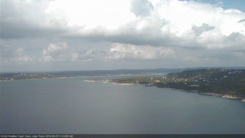 Lake Travis webcam, September 29, 2019 10:25 AM CT