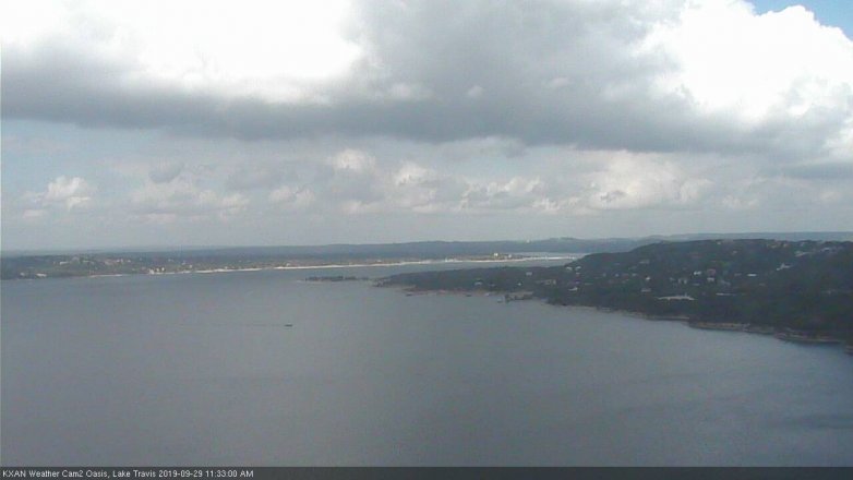 Lake Travis webcam, September 29, 2019 10:35 AM CT
