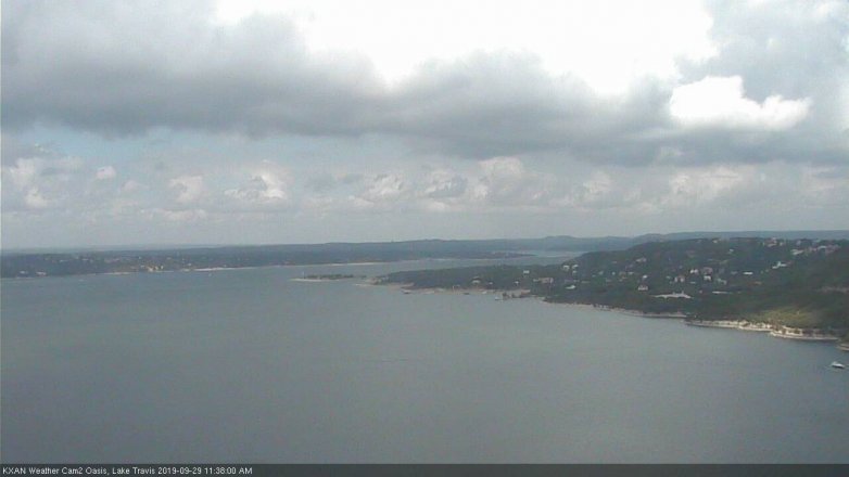 Lake Travis webcam, September 29, 2019 10:40 AM CT