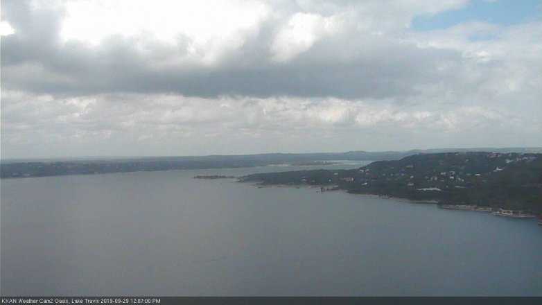 Lake Travis webcam, September 29, 2019 11:10 AM CT