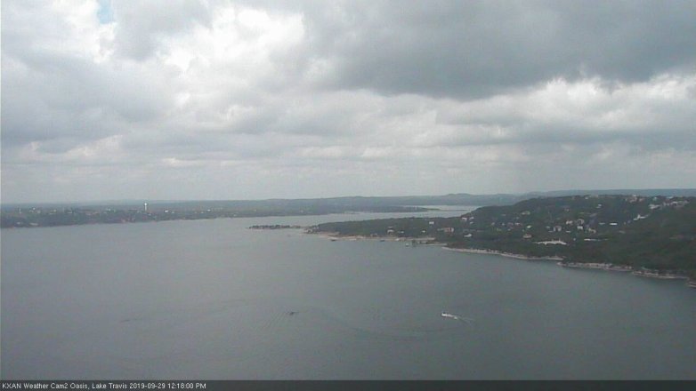 Lake Travis webcam, September 29, 2019 11:20 AM CT