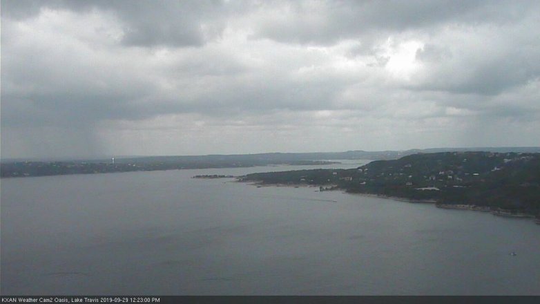 Lake Travis webcam, September 29, 2019 11:25 AM CT