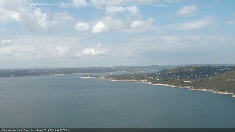 Lake Travis webcam, September 29, 2019 12:05 PM CT