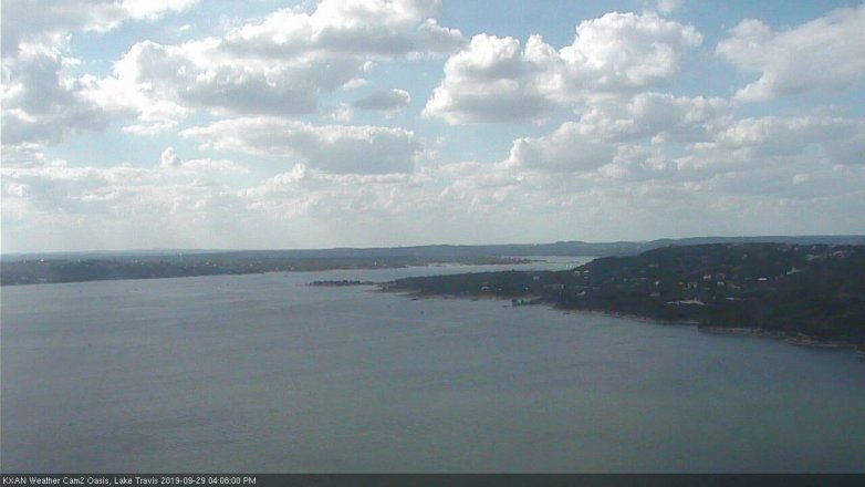 Lake Travis webcam, September 29, 2019 3:10 PM CT