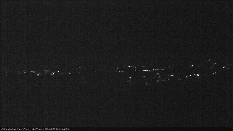 Lake Travis webcam, September 29, 2019 7:35 PM CT