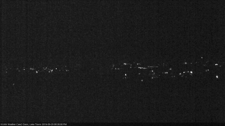 Lake Travis webcam, September 29, 2019 7:40 PM CT