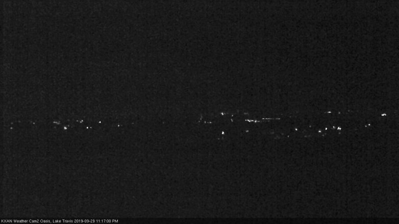 Lake Travis webcam, September 29, 2019 10:20 PM CT