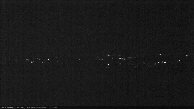 Lake Travis webcam, September 29, 2019 10:25 PM CT