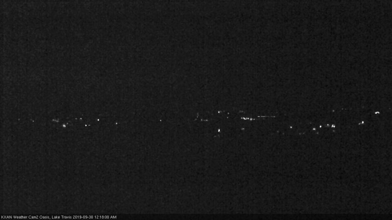 Lake Travis webcam, September 29, 2019 11:20 PM CT