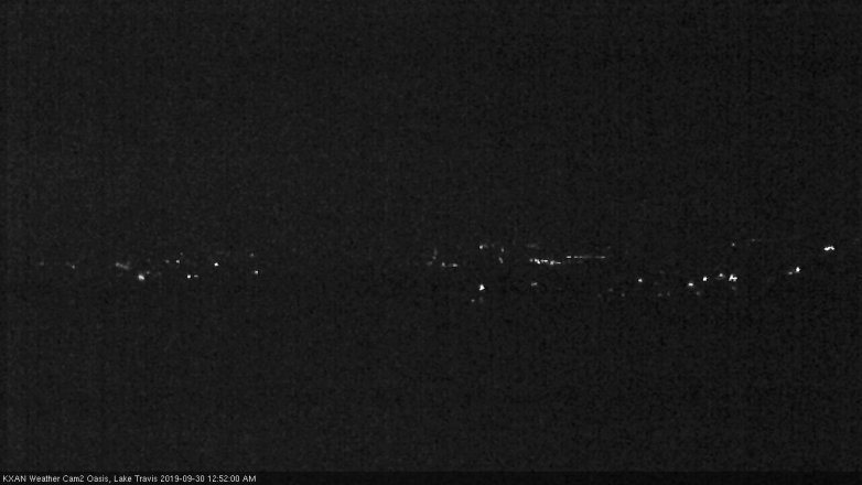Lake Travis webcam, September 29, 2019 11:55 PM CT