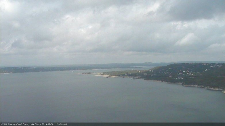 Lake Travis webcam, September 30, 2019 10:35 AM CT