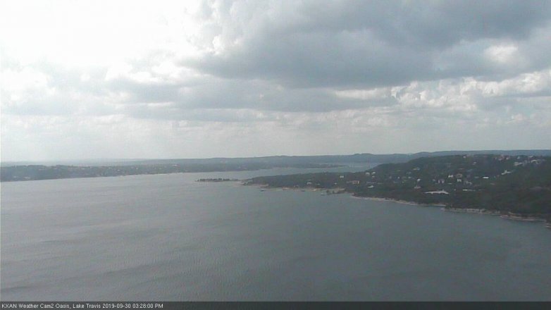 Lake Travis webcam, September 30, 2019 2:30 PM CT