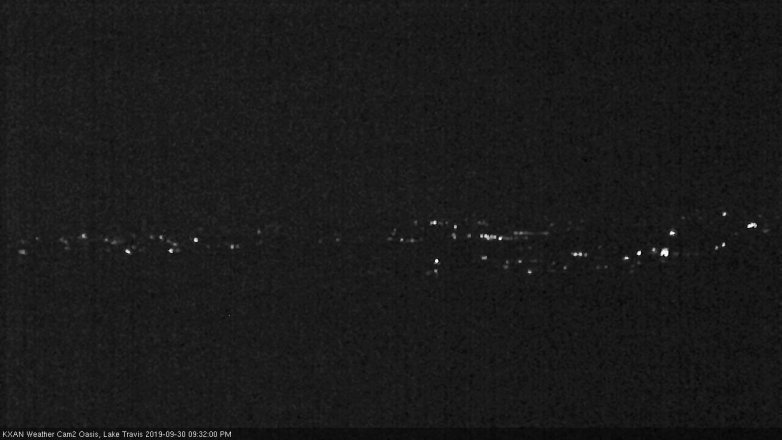 Lake Travis webcam, September 30, 2019 8:35 PM CT