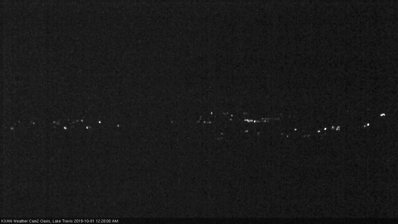 Lake Travis webcam, September 30, 2019 11:30 PM CT
