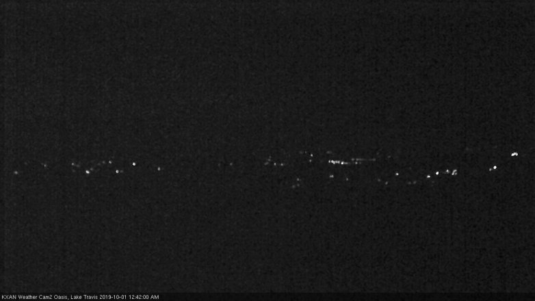 Lake Travis webcam, September 30, 2019 11:45 PM CT