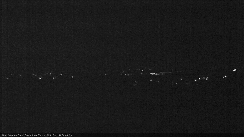 Lake Travis webcam, September 30, 2019 11:55 PM CT