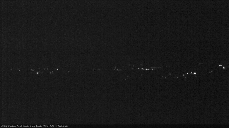Lake Travis webcam, October 1, 2019 12:00 AM CT