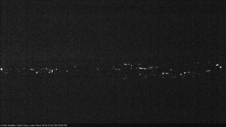 Lake Travis webcam, October 2, 2019 7:20 PM CT