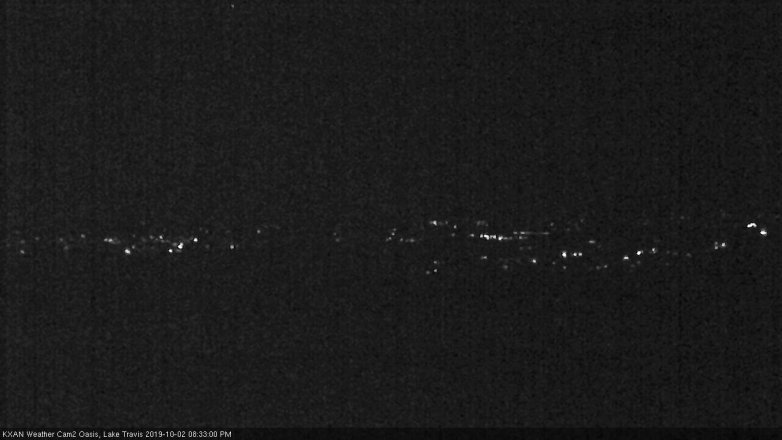Lake Travis webcam, October 2, 2019 7:35 PM CT