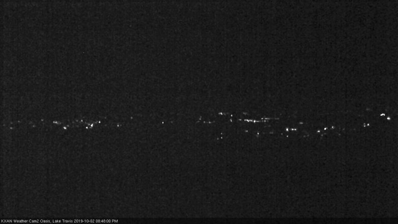 Lake Travis webcam, October 2, 2019 7:50 PM CT
