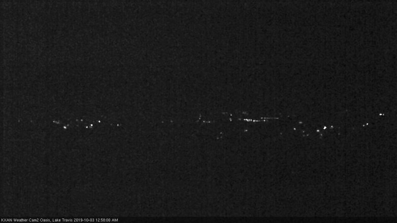 Lake Travis webcam, October 2, 2019 12:00 AM CT
