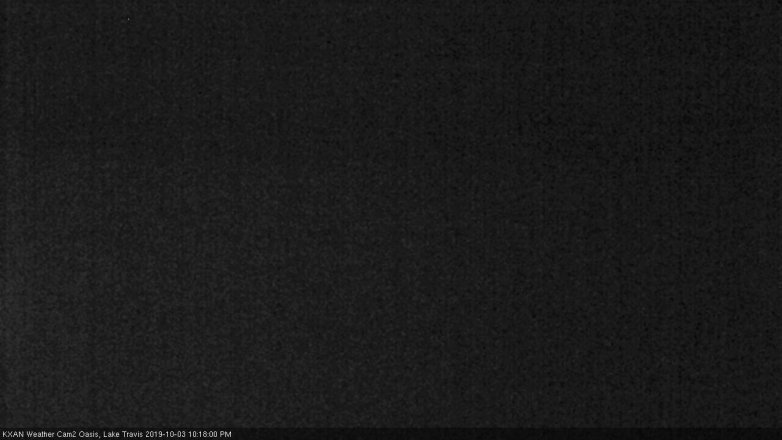 Lake Travis webcam, October 3, 2019 9:20 PM CT
