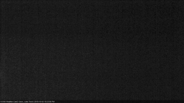 Lake Travis webcam, October 3, 2019 9:25 PM CT