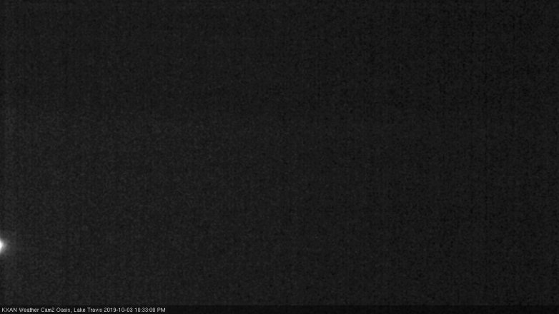 Lake Travis webcam, October 3, 2019 9:35 PM CT