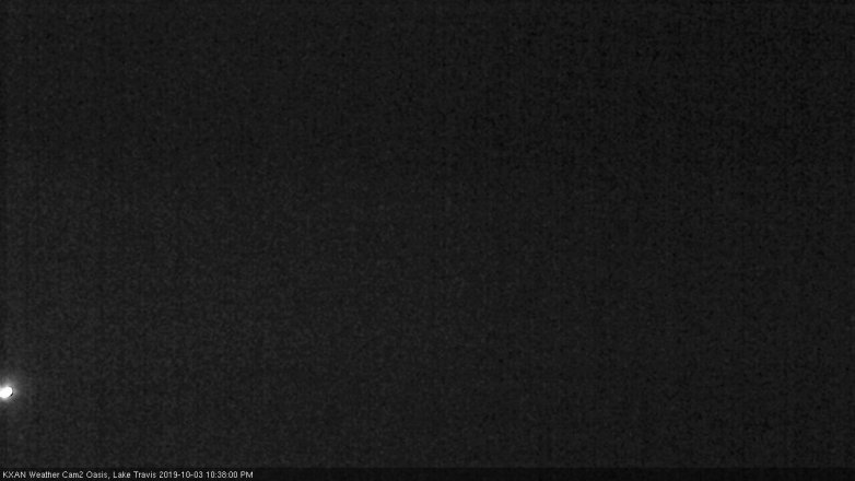 Lake Travis webcam, October 3, 2019 9:40 PM CT
