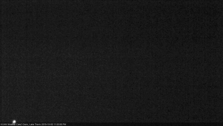 Lake Travis webcam, October 3, 2019 10:05 PM CT