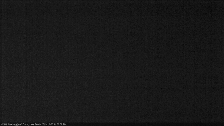 Lake Travis webcam, October 3, 2019 10:10 PM CT