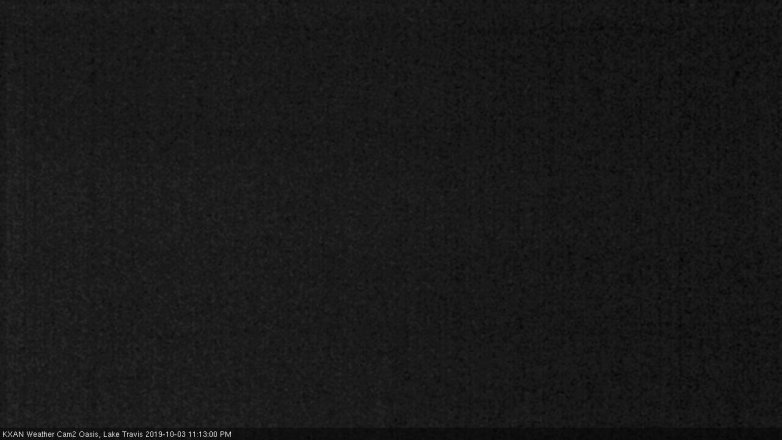 Lake Travis webcam, October 3, 2019 10:15 PM CT