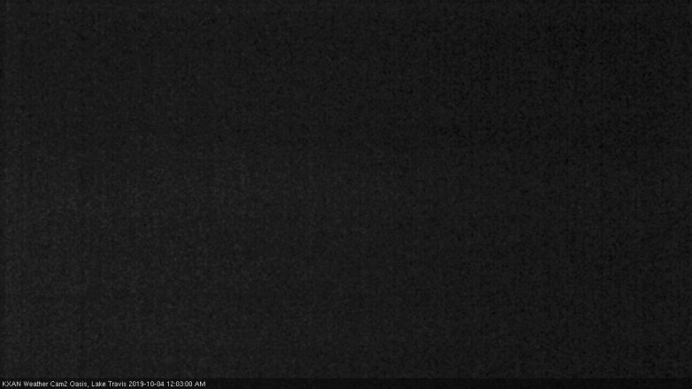 Lake Travis webcam, October 3, 2019 11:05 PM CT