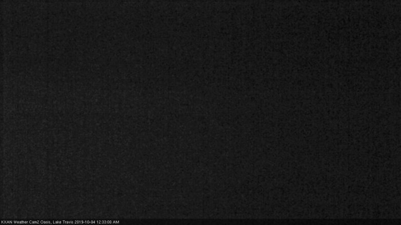 Lake Travis webcam, October 3, 2019 11:35 PM CT