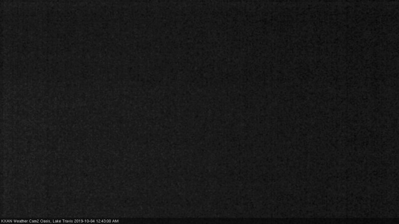 Lake Travis webcam, October 3, 2019 11:45 PM CT