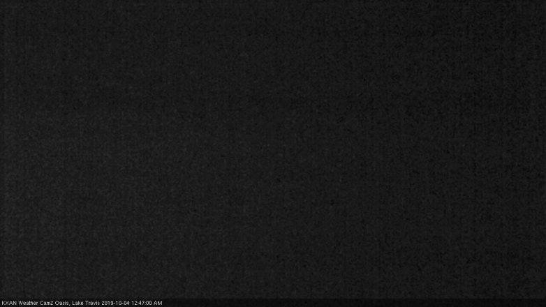 Lake Travis webcam, October 3, 2019 11:50 PM CT